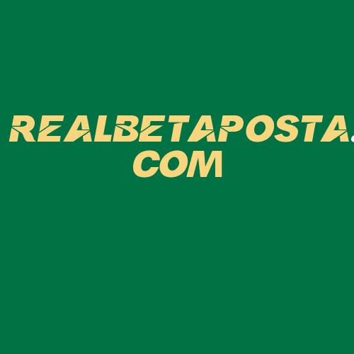 Logo da REALBETAPOSTA